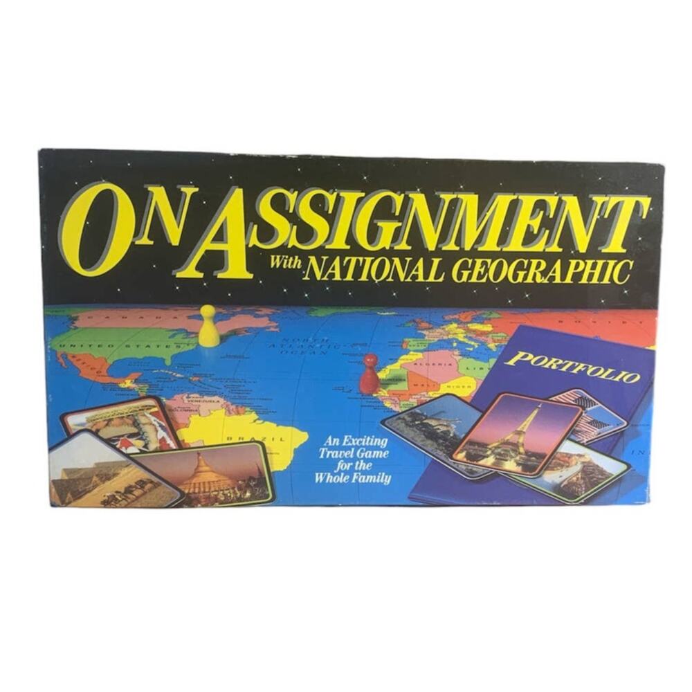 On Assignment With National Geographic Board Game